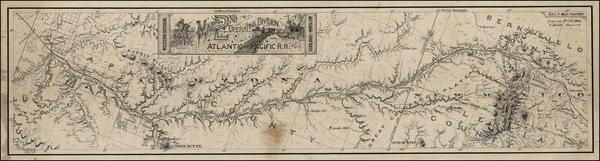 55-Southwest and California Map By 