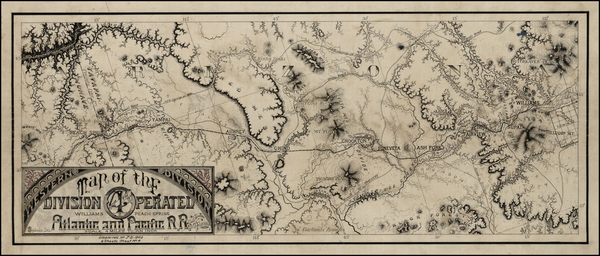 80-Southwest and California Map By 