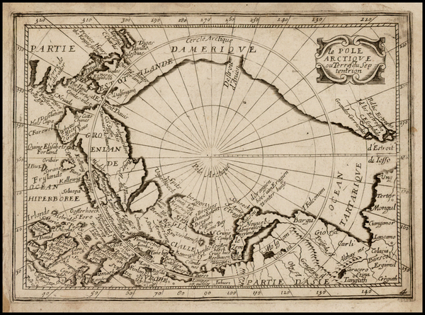 67-Northern Hemisphere and Polar Maps Map By Jean Picart