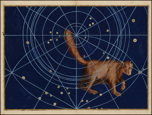 79-Celestial Maps Map By Johann Bayer