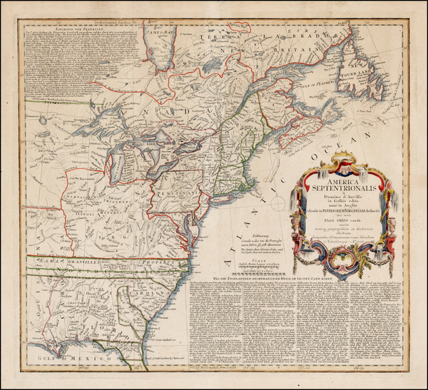 94-United States, Mid-Atlantic and Canada Map By Homann Heirs