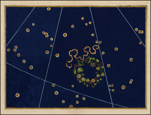 13-Celestial Maps Map By Johann Bayer