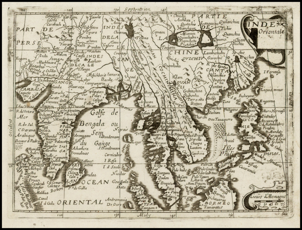 5-China, India, Southeast Asia and Philippines Map By Jean Picart