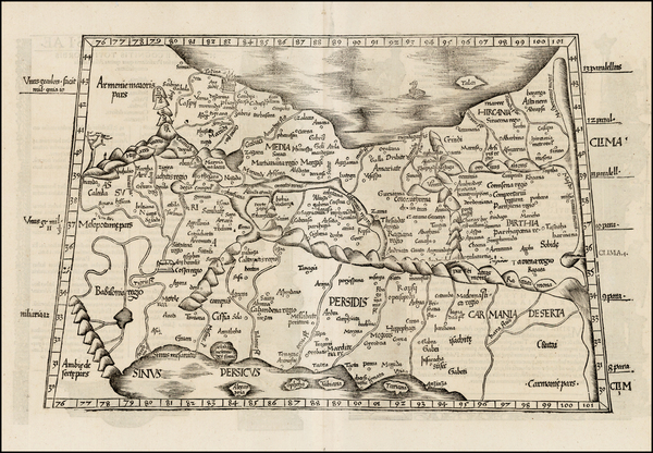 93-Central Asia & Caucasus and Middle East Map By Lorenz Fries