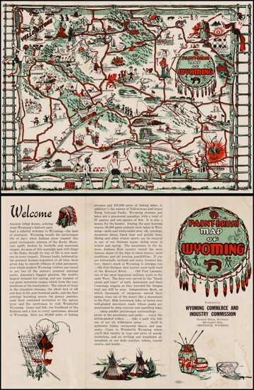 23-Plains and Rocky Mountains Map By Thomas G. Carrigen