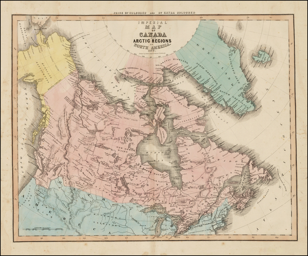 66-Polar Maps, Alaska and Canada Map By Roger Caldwell