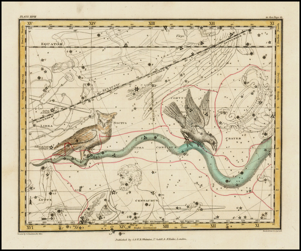 81-Celestial Maps Map By Alexander Jamieson