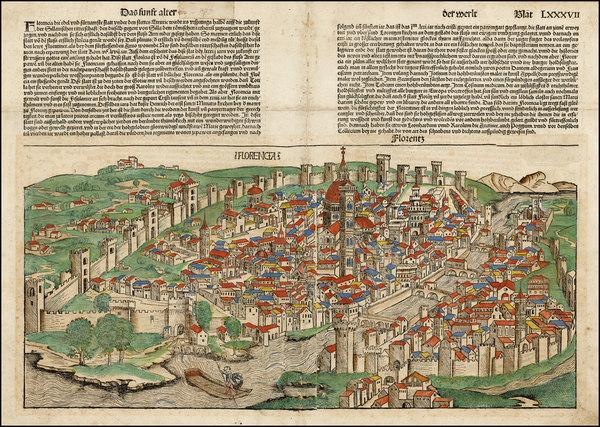 38-Italy Map By Hartmann Schedel