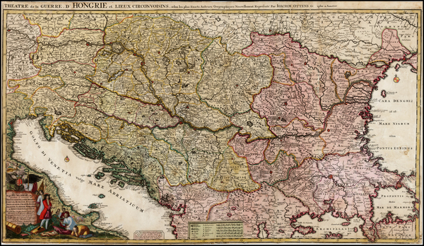 19-Hungary, Romania and Balkans Map By Joshua Ottens