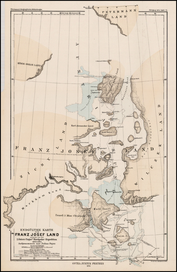 52-Polar Maps, Russia and Russia in Asia Map By Augustus Herman Petermann