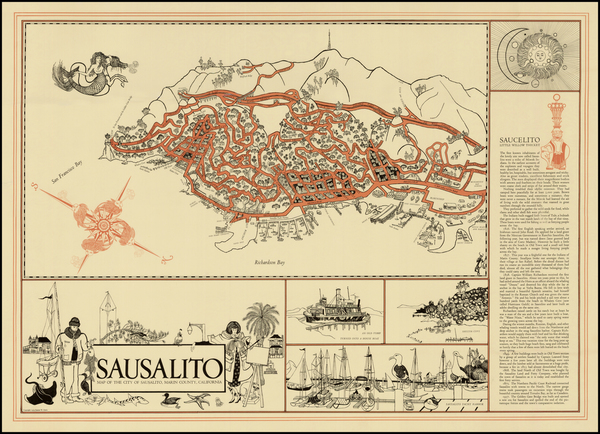 38-California Map By Joanne W. Davis