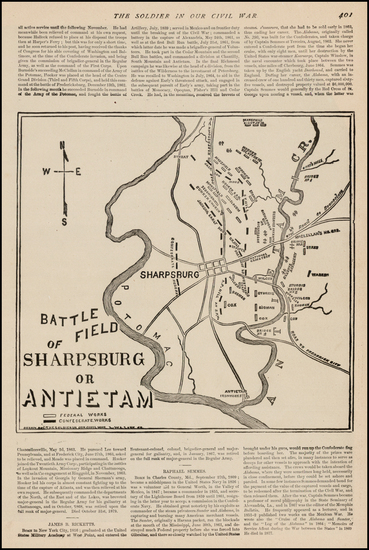 51-Maryland and Civil War Map By Frank Leslie