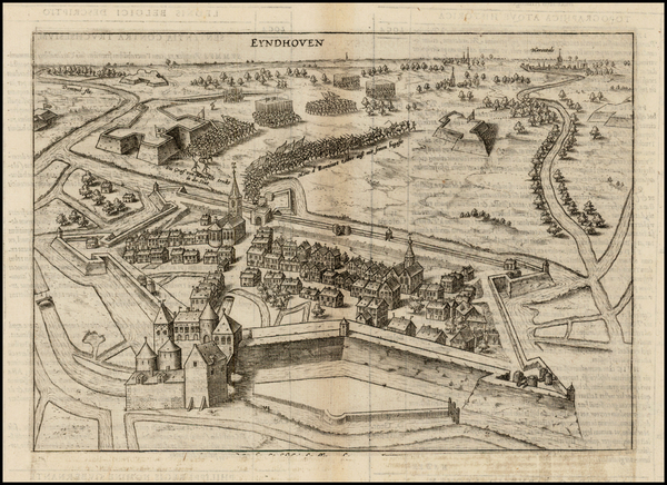 83-Netherlands Map By Michael Aitzinger