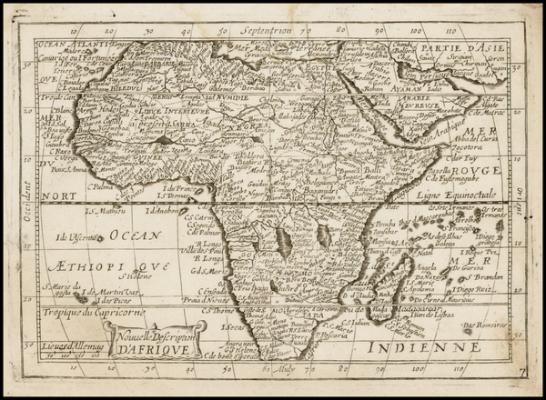 82-Africa and Africa Map By Jean Picart