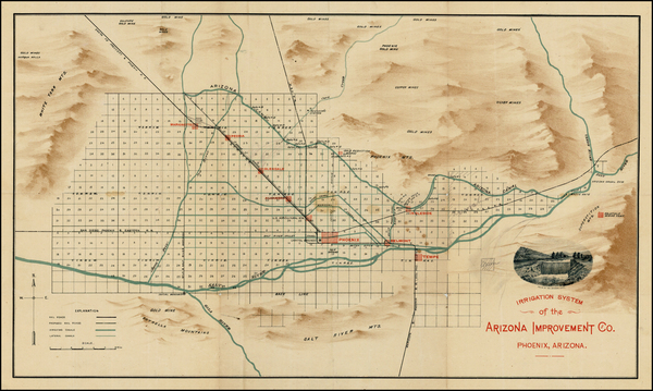 55-Southwest Map By Anonymous