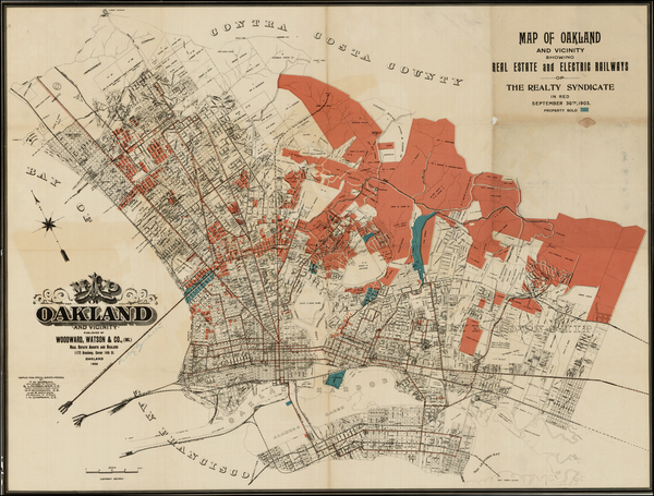 5-Other California Cities Map By Woodward, Watson & Co.