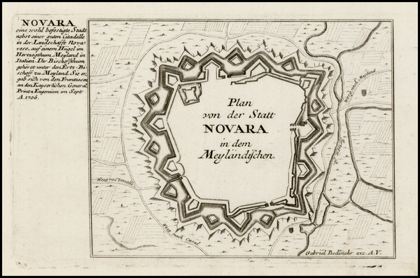 69-Italy, Northern Italy and Other Italian Cities Map By Gabriel Bodenehr