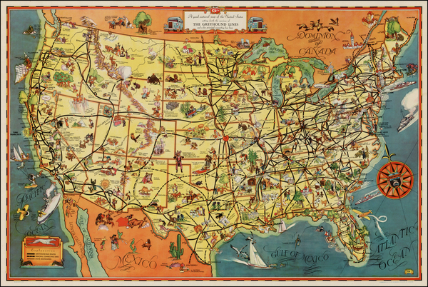 54-United States Map By 