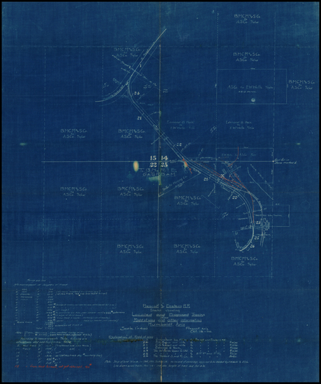 36-Southwest and Arizona Map By Santa Fe Railroad