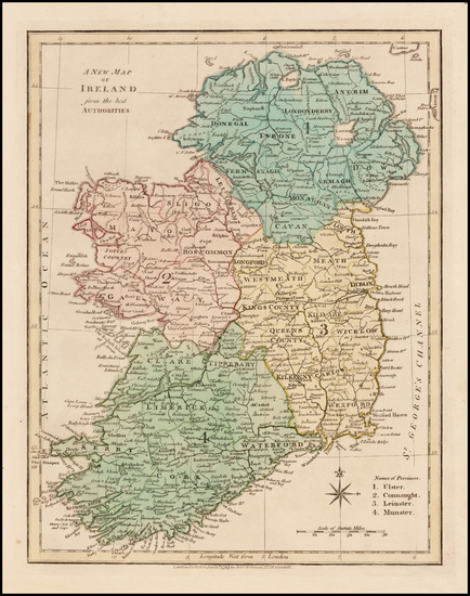 48-Ireland Map By Robert Wilkinson