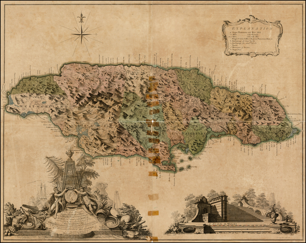 86-Caribbean Map By Thomas Craskell  &  James Simpson