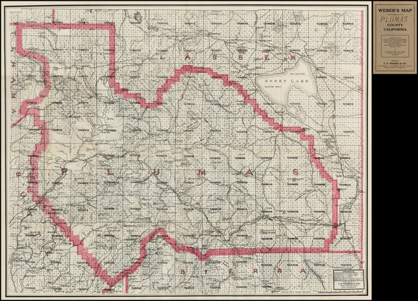 64-California Map By Punnett Brothers