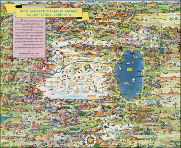 70-California Map By Don Bloodgood