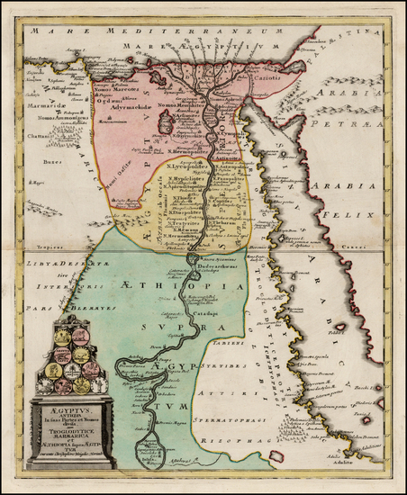 91-Egypt Map By Christopher Weigel