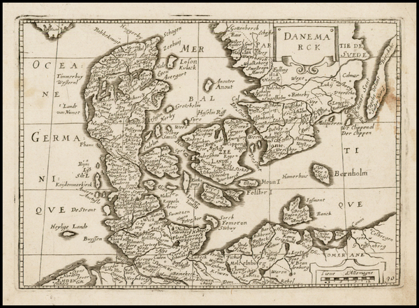 50-Scandinavia Map By Jean Picart