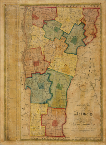 4-New England Map By Lewis Robinson