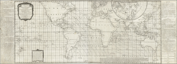 1-World, World, Australia & Oceania and Oceania Map By Laurie & Whittle