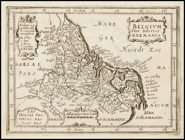 17-Netherlands Map By Jean Picart