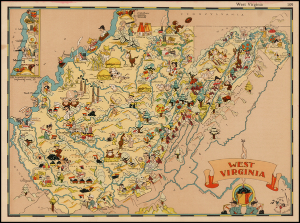 14-Mid-Atlantic and South Map By Ruth Taylor White