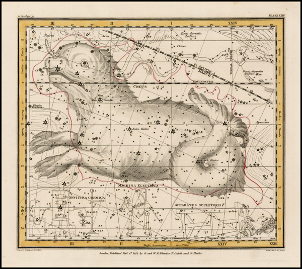 6-Celestial Maps Map By Alexander Jamieson