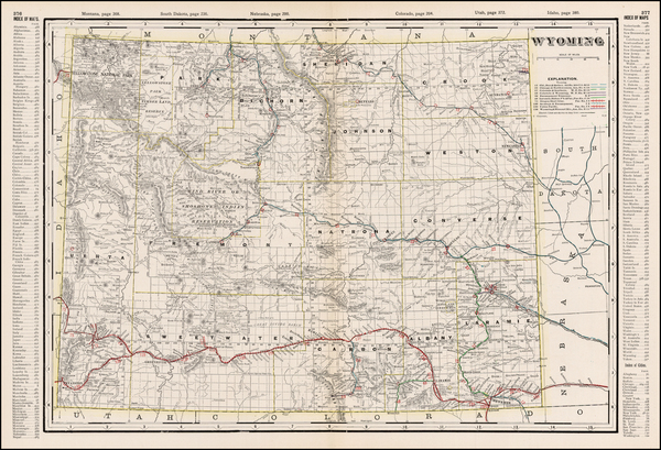 15-Plains and Rocky Mountains Map By George F. Cram