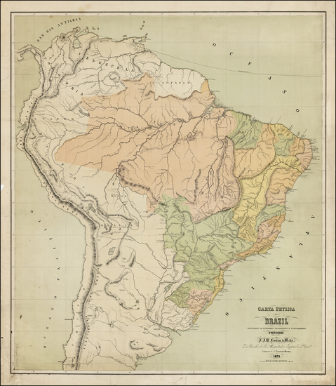 24-Brazil Map By Francisco Ignacio Marcondes  Homem de Mello