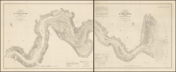 82-Florida Map By United States Coast Survey