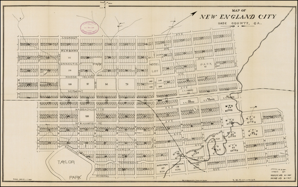 88-Southeast Map By New England Company