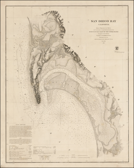 75-California Map By United States Coast Survey