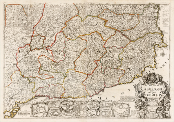 31-Spain Map By Jean-Baptiste Nolin