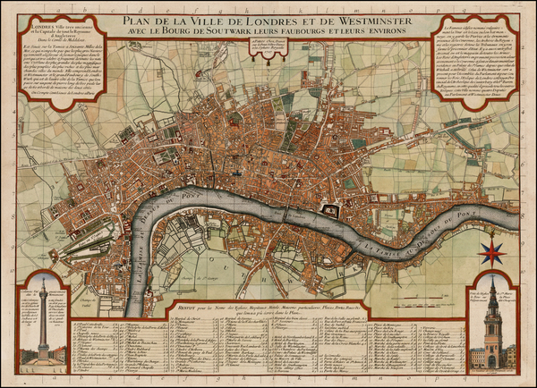 75-British Isles and London Map By Guillaume Danet