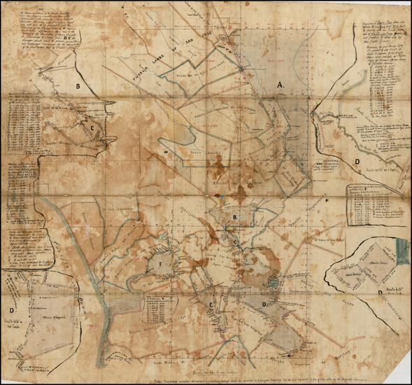 80-California Map By Anonymous