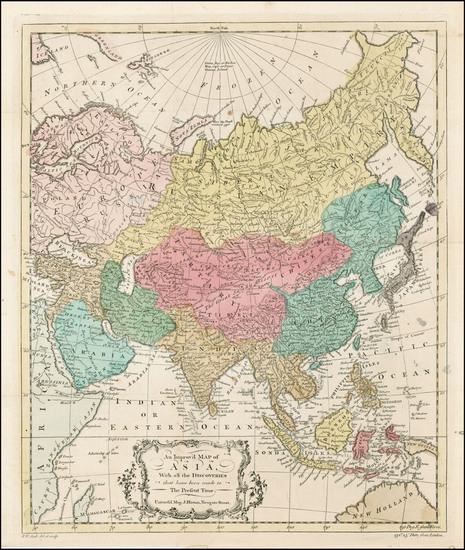 100-Asia and Asia Map By Universal Magazine