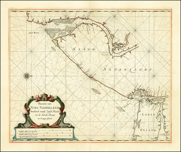 11-Mid-Atlantic Map By Arent Roggeveen