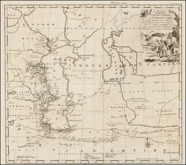 94-Ukraine, Central Asia & Caucasus, Middle East and Russia in Asia Map By John Gibson