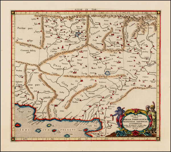 30-Central Asia & Caucasus Map By  Gerard Mercator