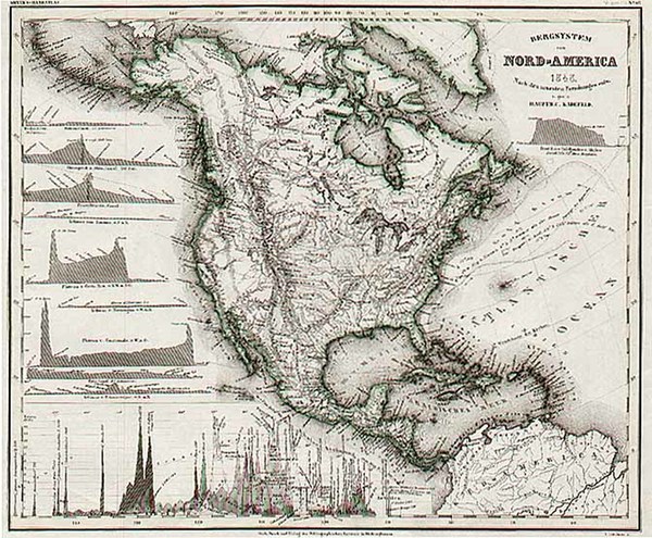 88-North America Map By Joseph Meyer