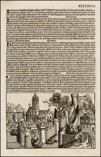 12-Austria Map By Hartmann Schedel