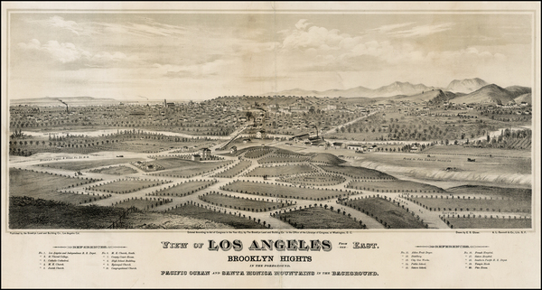 97-California Map By A.L. Bancroft & Co. / Eli Sheldon Glover