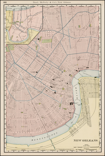 0-South Map By William Rand  &  Andrew McNally